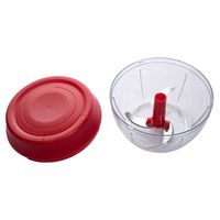 PROCESSADOR MANUAL M PLASTICO E ACO INOX 12,5X12,5X9,5CM 350ML