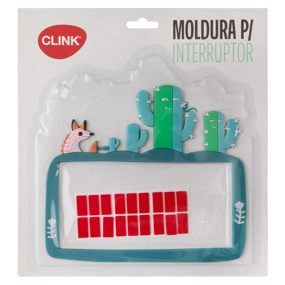 MOLDURA INTERRUPTOR PVC 20X18X0,3CM