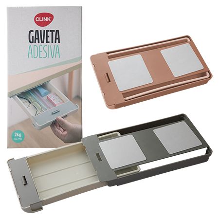 CK5542 - GAVETA ADESIVA PLASTICO 29X15X3,5CM