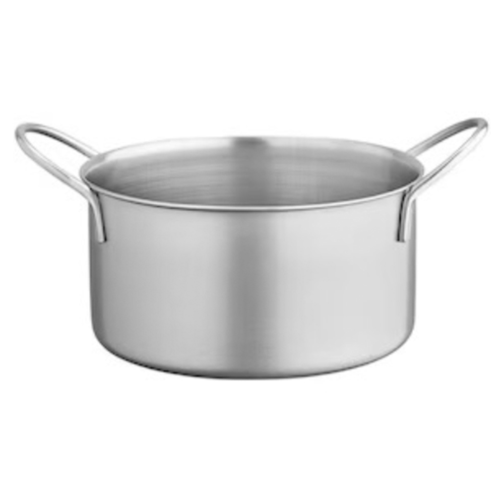 CK6668 - MINI CAÇAROLA PARA SERVIR AÇO INOX 15CM X 10,5CM X 5CM