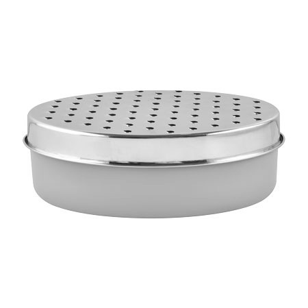 CK6673 - RALADOR OVAL AÇO INOX 17CM X 11CM X 6,5CM