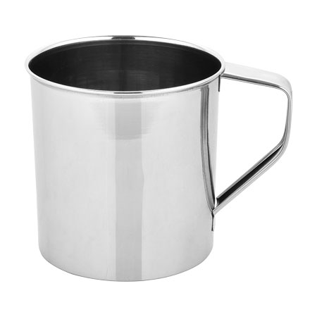 CK6677 - CANECA AÇO INOX 7,5CM X 7,5CM X 8CM