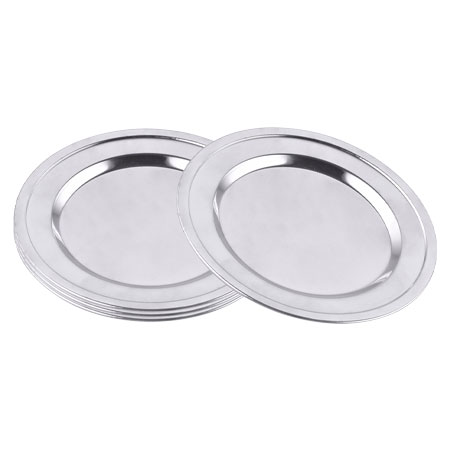 CK6680 - KIT 4PCS PORTA COPOS AÇO INOX 11CM X 11CM X 0,5CM