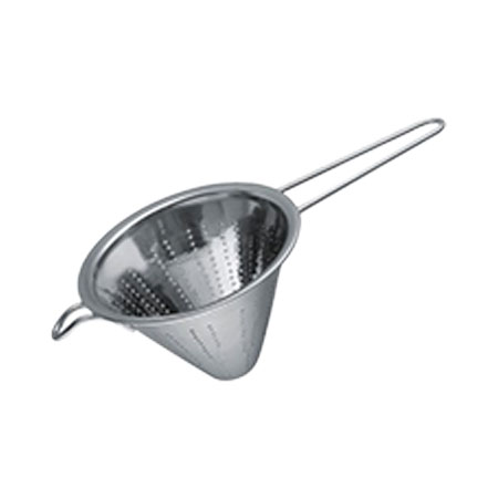 CK6686 - COADOR CONE AÇO INOX 31CM X 14CM X 8CM