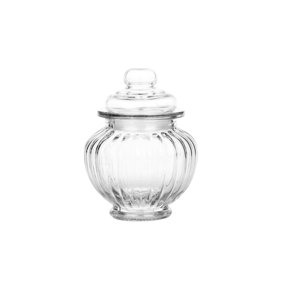 CK6738 - POTE HERMÉTICO 320ML VIDRO 8,5CM X 8,5CM X 12,7CM