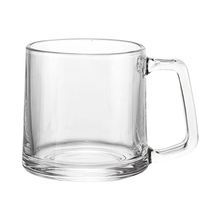 CK6801 - CANECA 335ML VIDRO 8CM X 8CM X 9CM