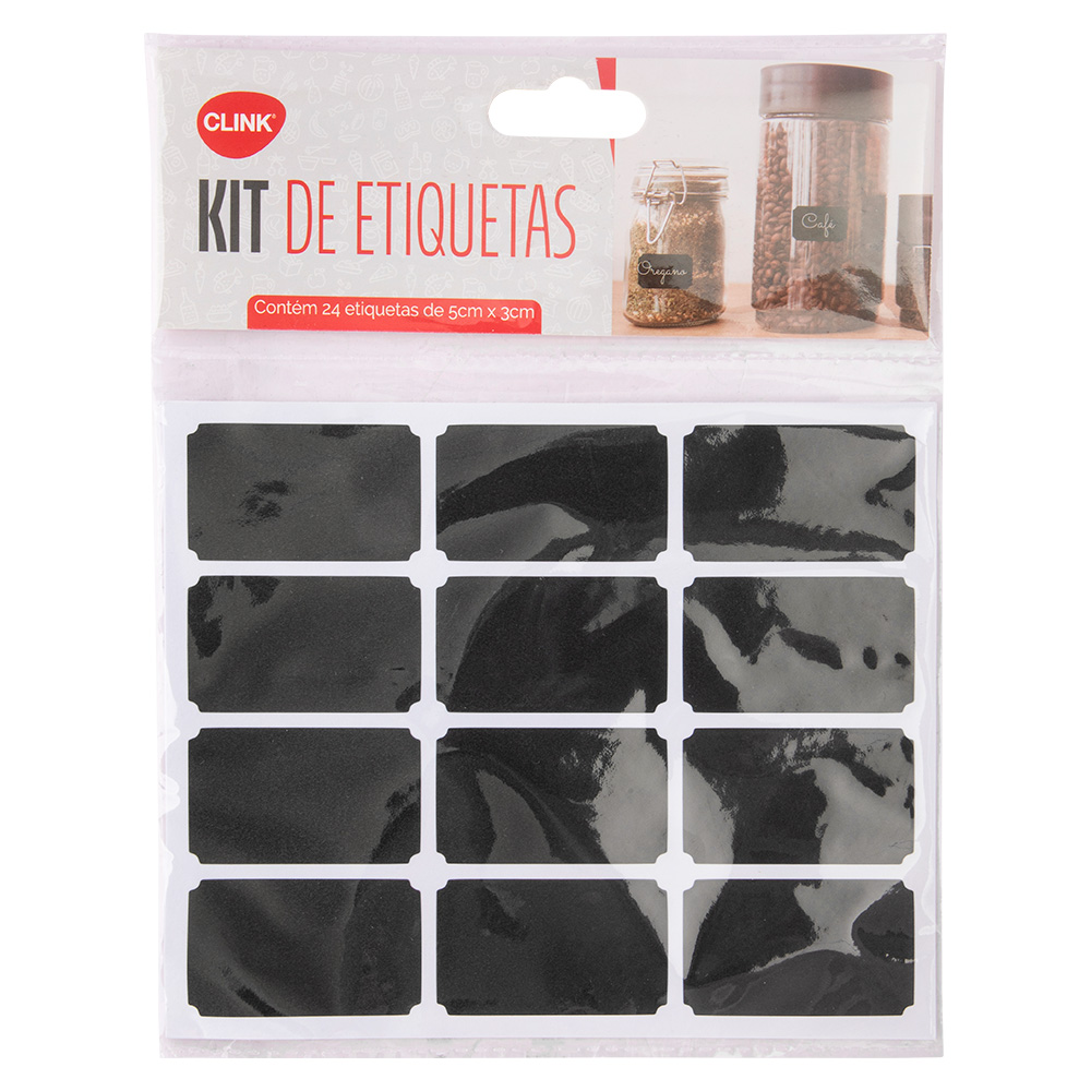 CK6911 - KIT 24PCS ETIQUETAS PAPEL 5CM X 3CM X 0,1CM