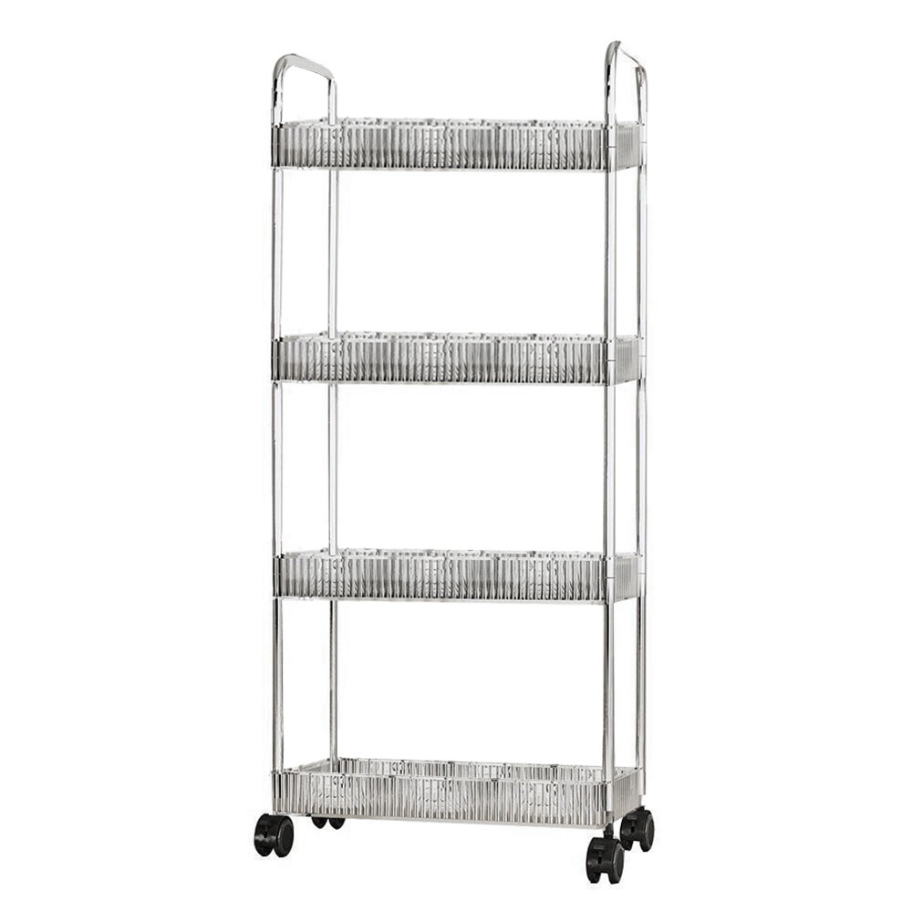 CK6914 - ORGANIZADOR 4 ANDARES PLÁSTICO PET 37CM X 27CM X 80CM