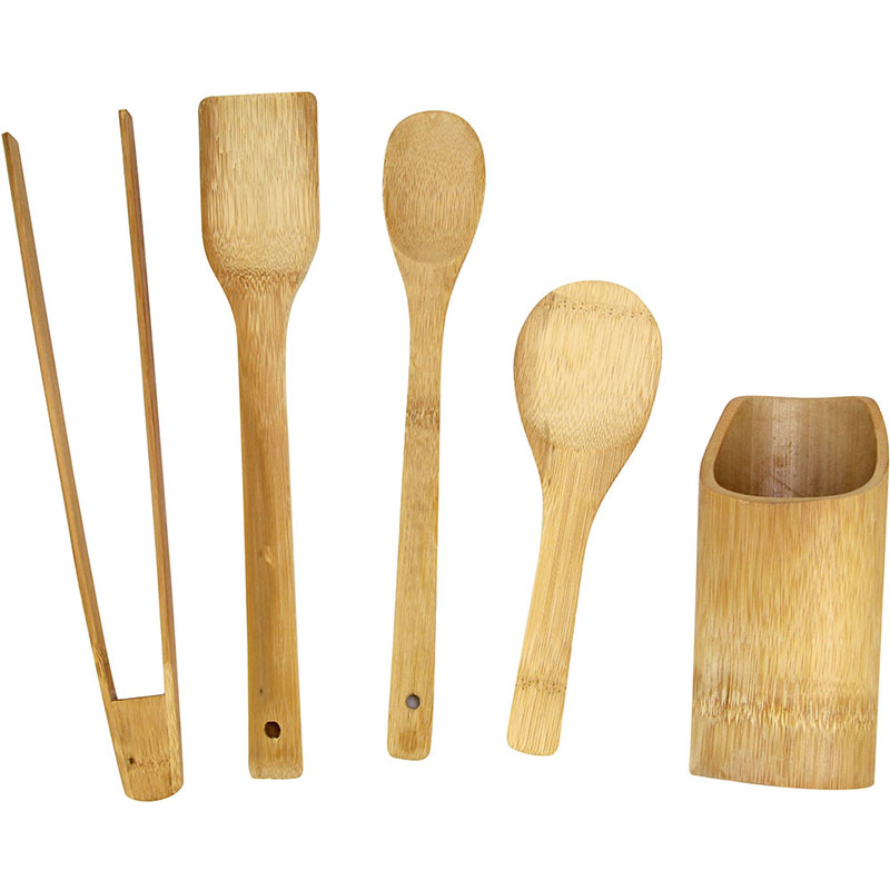 KIT BAMBU COM SUPORTE 5PCS