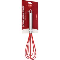 CK4408 - BATEDOR MANUAL SILICONE ACO INOX 25,5CM