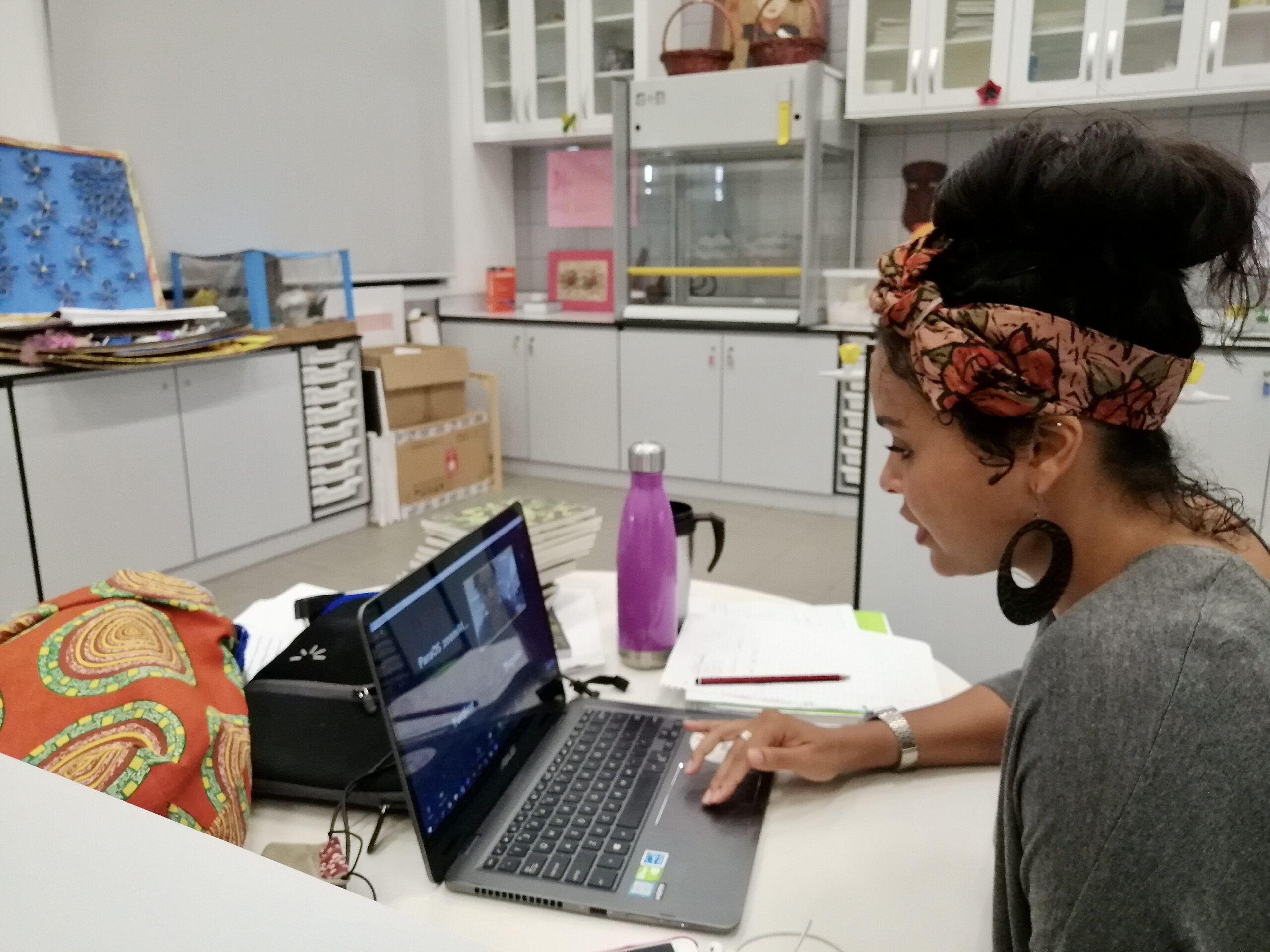 Shannon Lue, MYP Language and Literature teacher, AKA Maputo