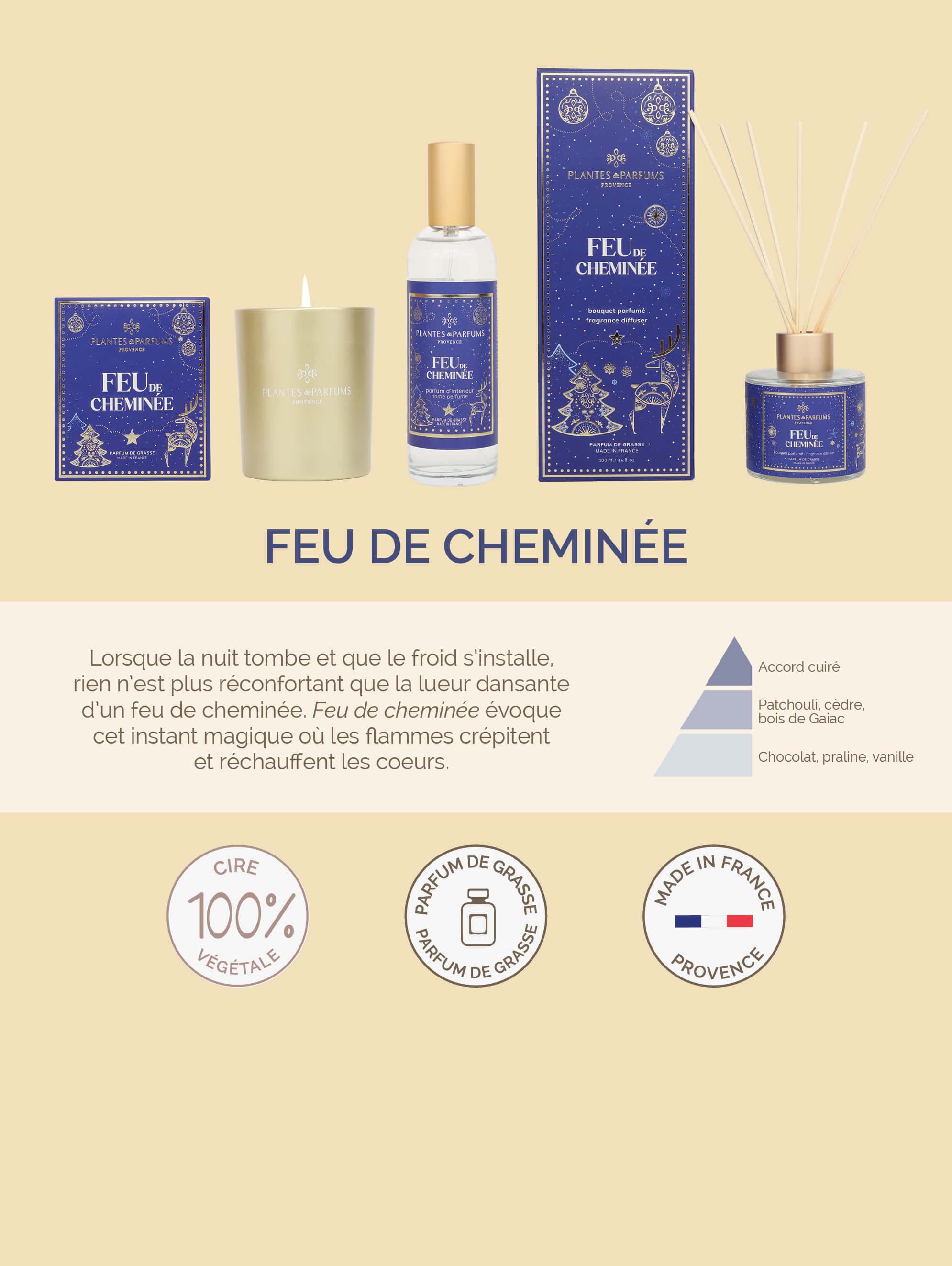 Noël - Feu de cheminée