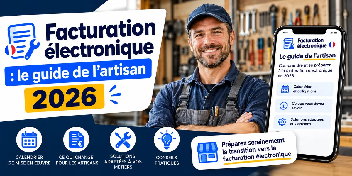 Facturation électronique : le guide de l'artisan