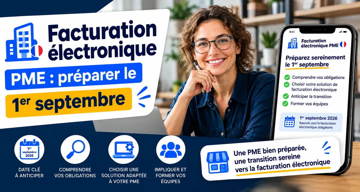 Facturation électronique PME : préparer le 1er septembre