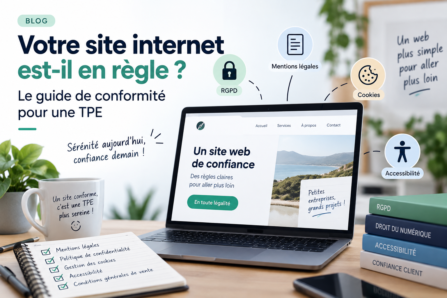 Votre site internet est-il en règle ? Le guide de conformité pour une TPE