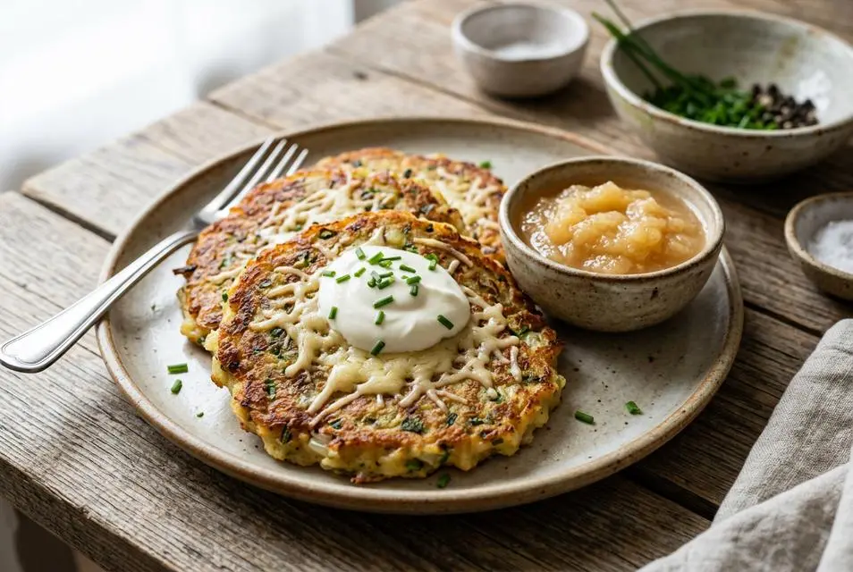 Leftover Mashed Potato Pancakes