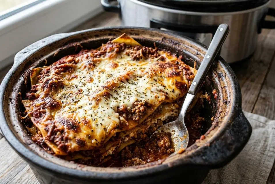 Lassú főzős lasagne