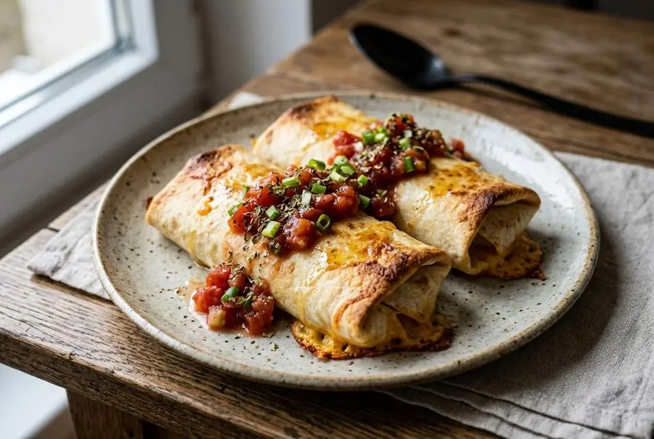 Kuracie chimichangy pečené v rúre