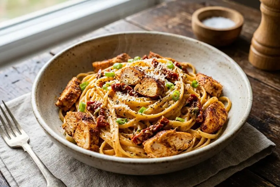 Creamy Cajun Chicken Pasta