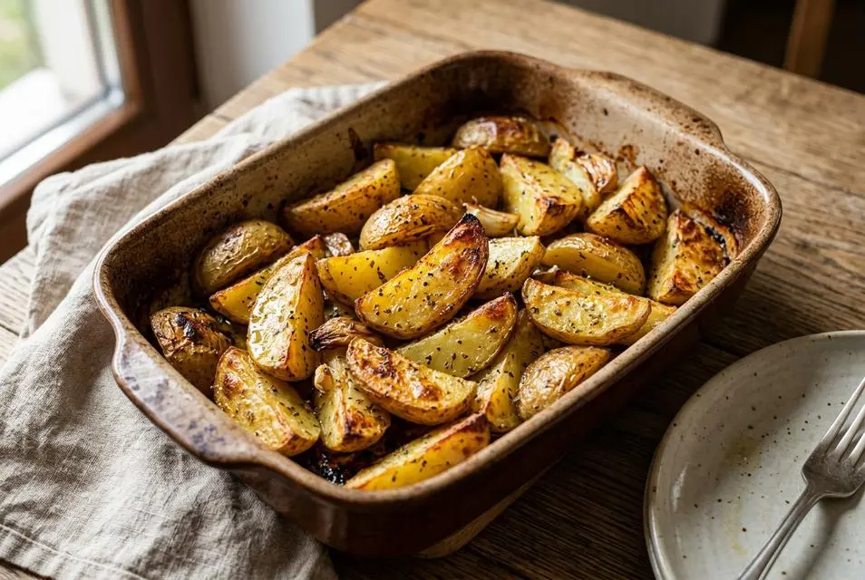 Greek Potatoes (Oven-Roasted and Delicious!)