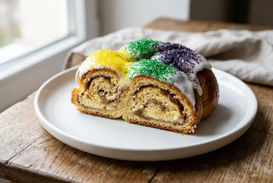 Mardi Gras királyi kalács
