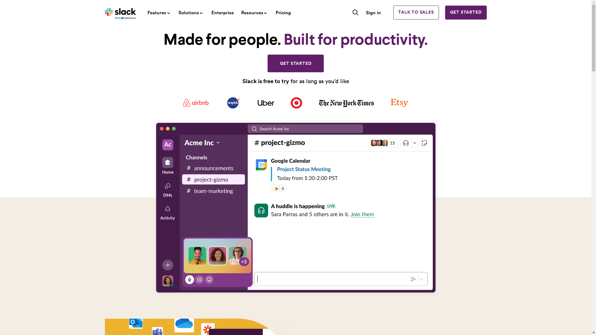 Slack screenshot