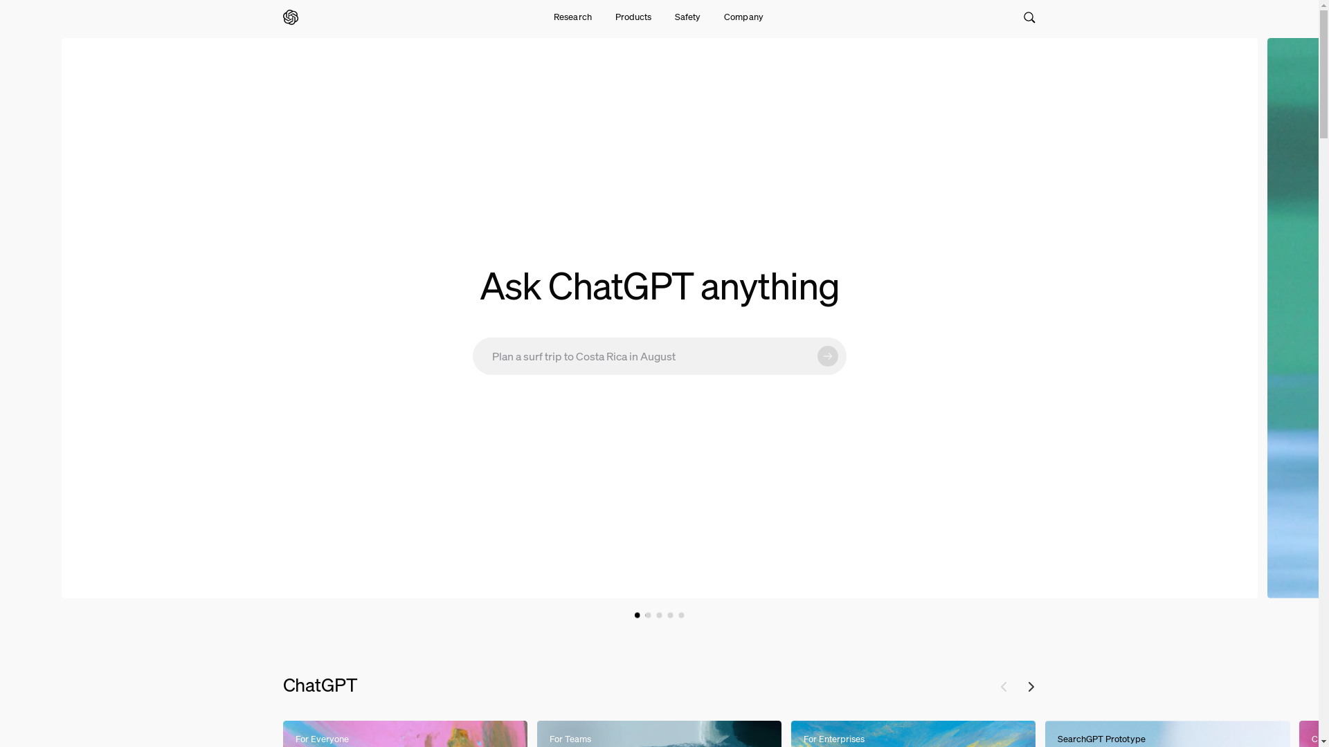 ChatGPT Screenshot