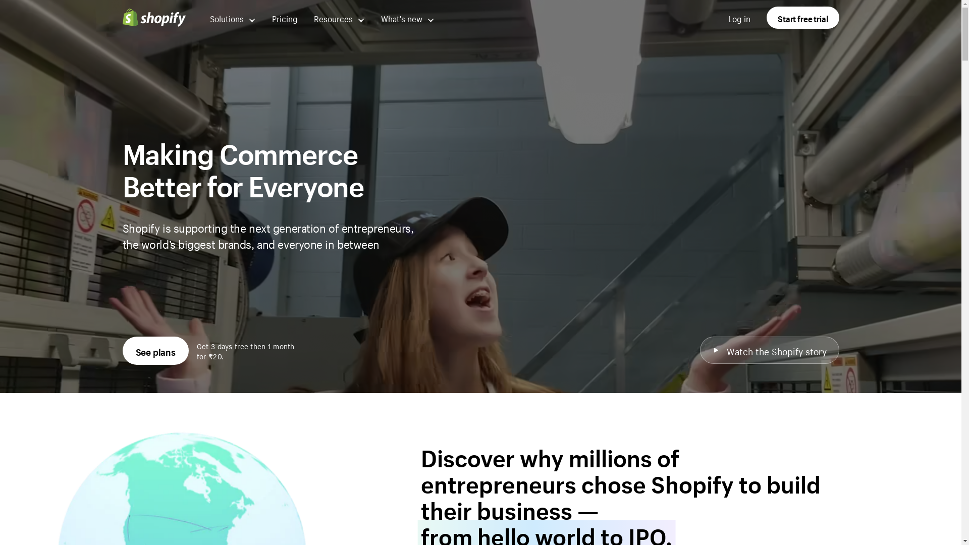 Shopify Screenshot