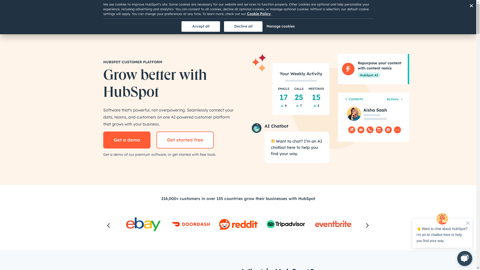 HubSpot Screenshot