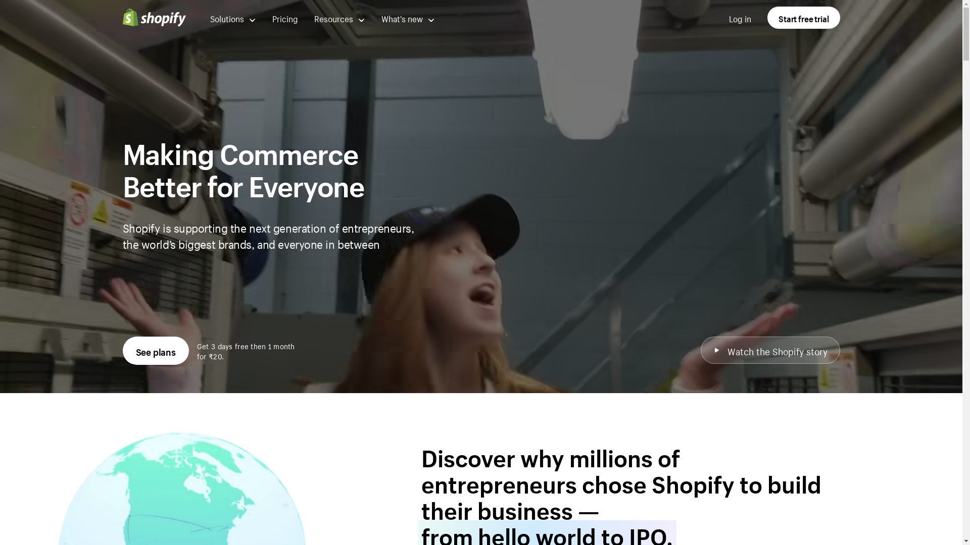 Shopify Screenshot