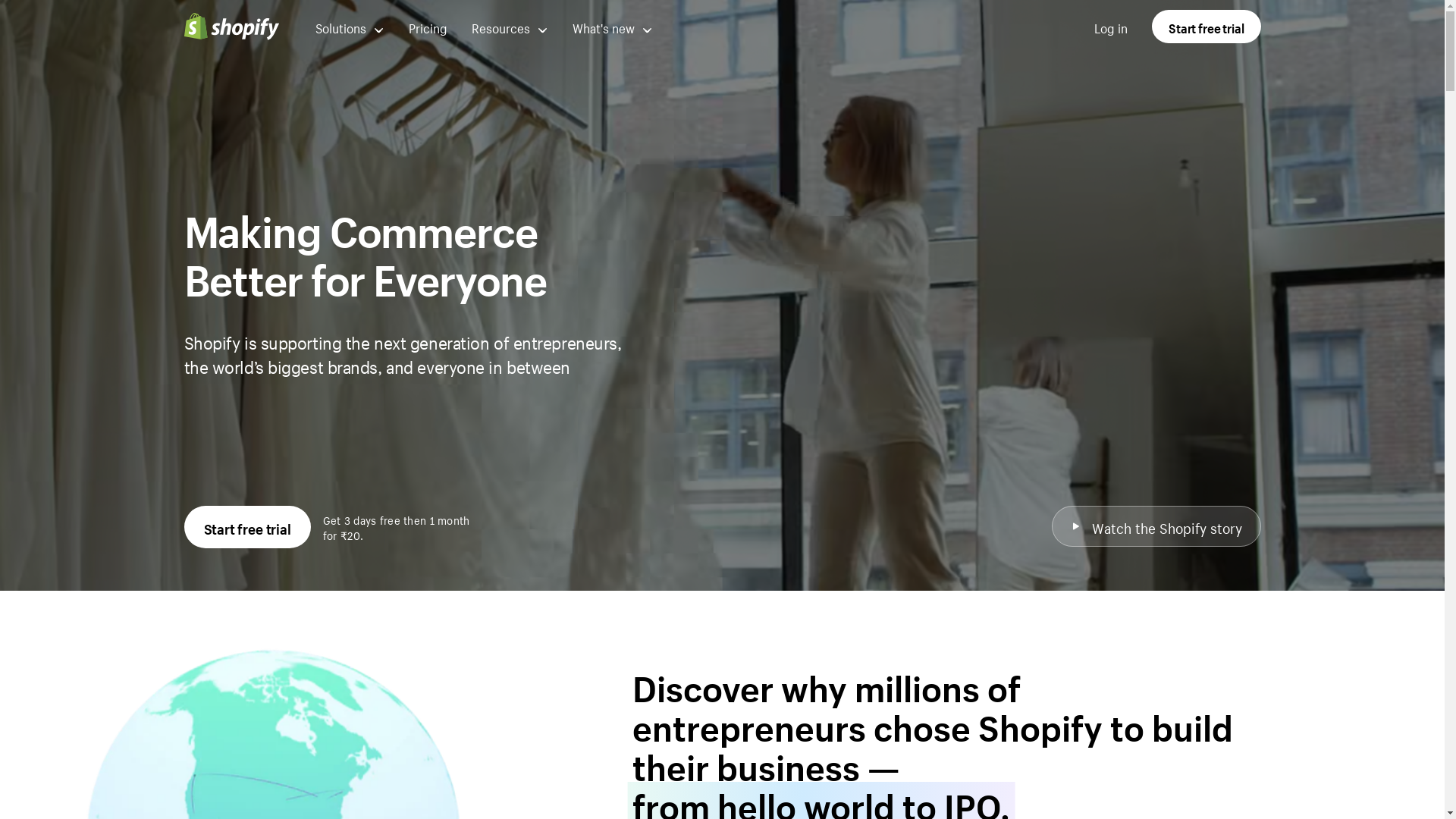 Shopify Screenshot