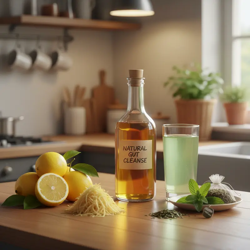 Four natural gut cleansing drinks ingredients