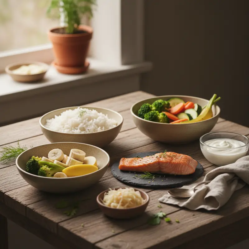 Gut-friendly meal examples for sensitive stomachs