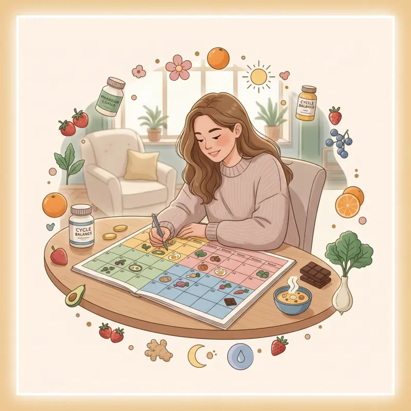 Personalized diet plan based on hormonal cycle