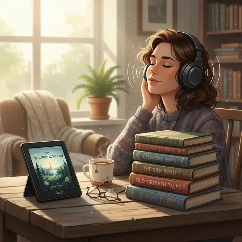 Various formats to purchase content: Ebook, Audiobook, Print Book