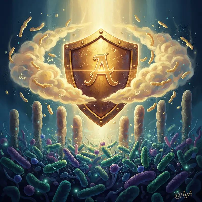 Vitamin A boosting gut immune defense