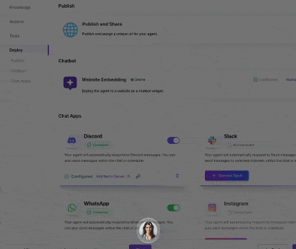 AgentX - Website Chatbot