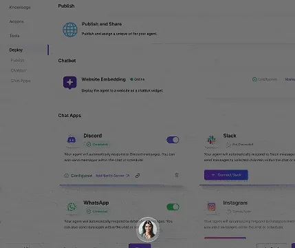 AgentX - Website Chatbot