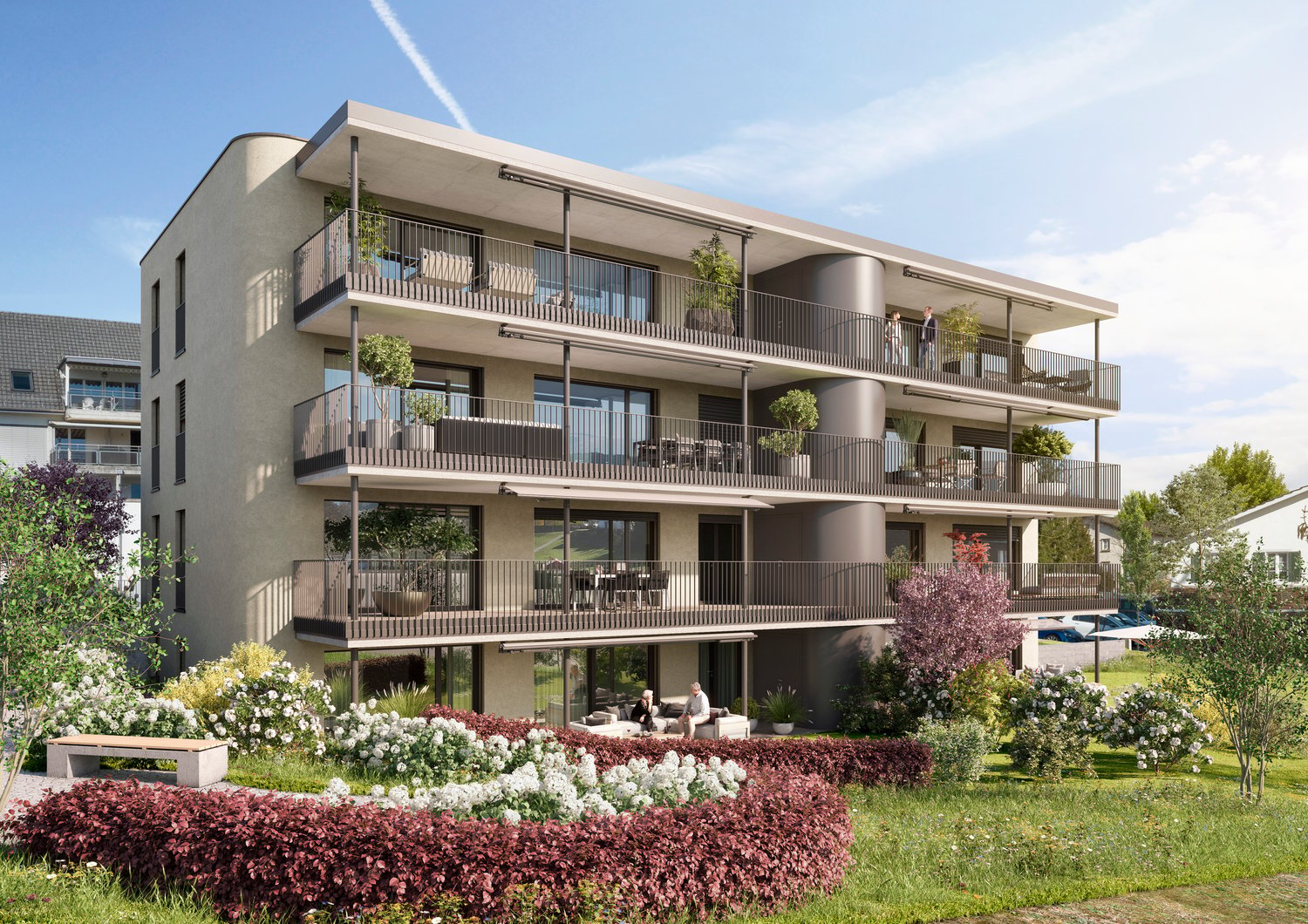 4½-ROOM GARDEN APARTMENT - SUNNY, QUIET AND CENTRALLY LOCATED – pohled 4