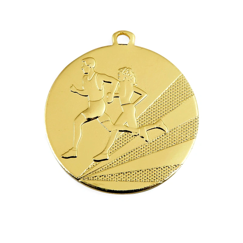 Gouden medaille voor de Dare to Run loopwedstrijd.