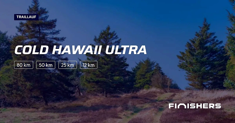 Cold Hawaii Ultra trail løb i Thy Nationalpark. Smuk natur og forskellige distancer.