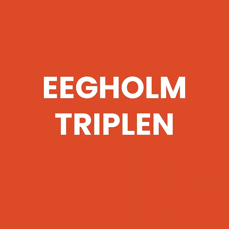 Eegholm Triplen løbslogo.