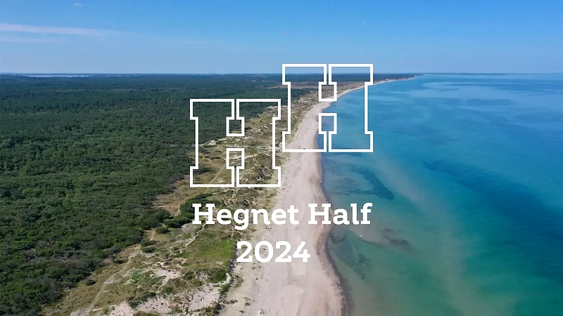 Hegnet Halvmarathon 2025. Smuk rute langs kysten.