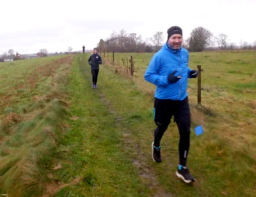Løbere på Hvalsø Cannonball trail ultra løbet.
