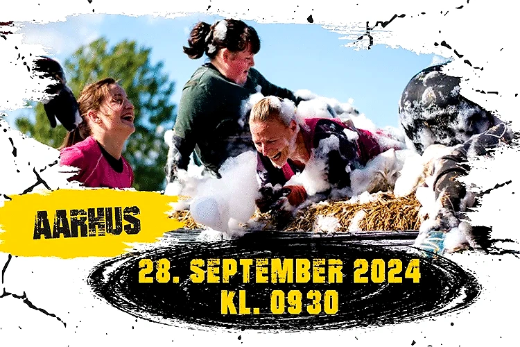 Mud Race Aarhus 2024: Sjov og mudret løb! 28. september kl. 09:30.