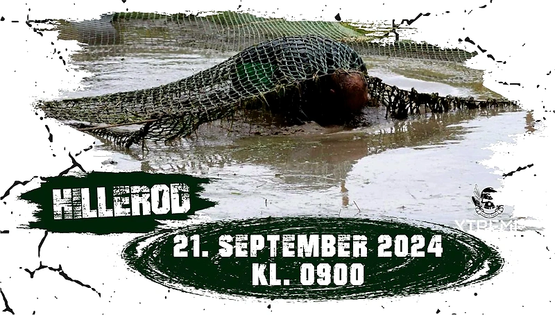 Mud Race Hillerød 2024: Kvinde i mudderet. 21. september kl. 09:00.