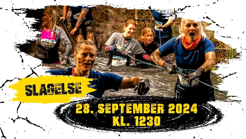 Kvinder i mudderløb. Slagelse 28. september 2024.