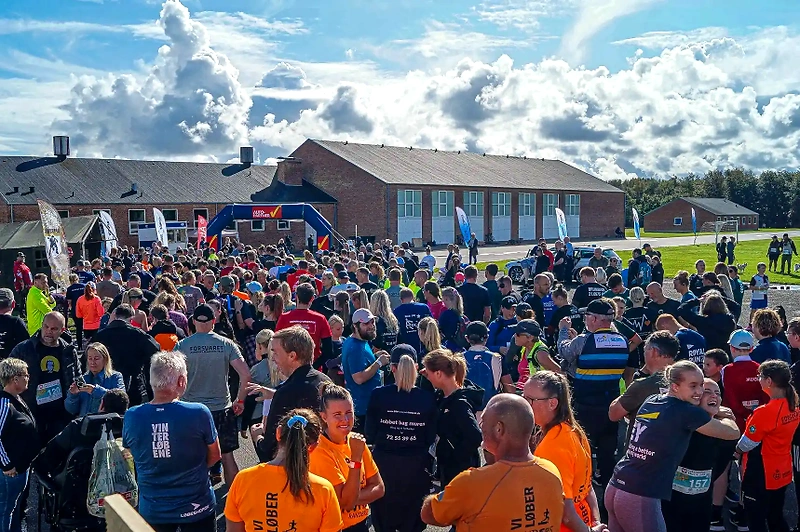 PTSD-løbet i Slagelse 2024: Mange deltagere klar til start.