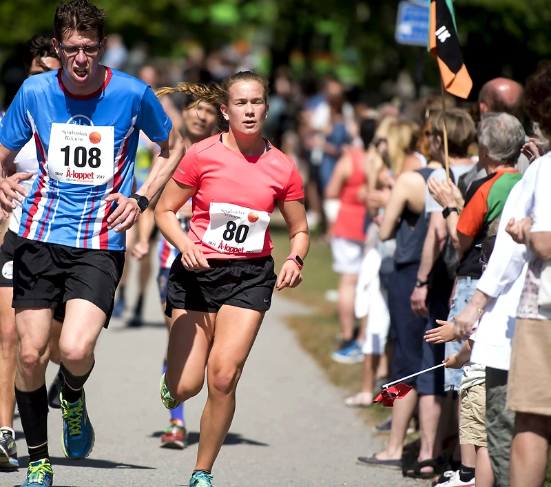 Løbere under RISEN-loppet 2017.