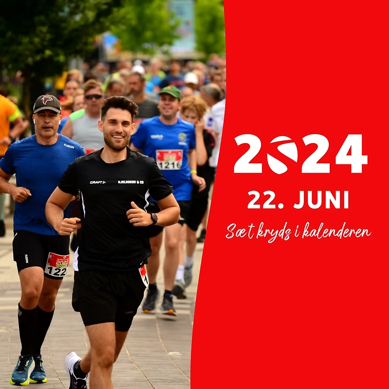 Løbere i Solrød Rundt Løbet 2024.